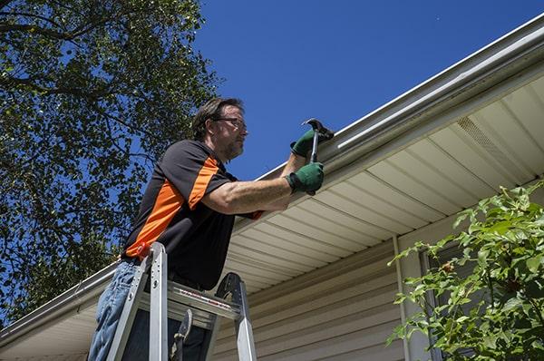 we have extensive experience in repairing gutters on older homes, including historical gutters